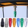 5/10PCS Bicycle Tire Valve Cap Aluminum High Pressure Caps for Presta Valves Rainbow Color Bike Tyre Hat MTB Bike Accessories