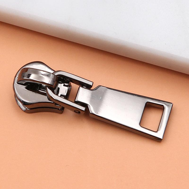 Metal Zipper Head Accessories No. 3, No. 5, No. 8, Clothes, Jackets, Bags, Jackets, Universal, Removable Pull Lock.