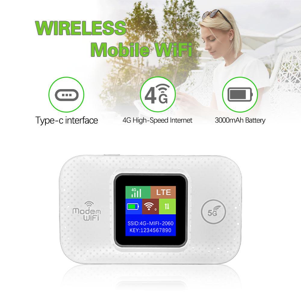 4G Portable WiFi Hotspot Router Plug-in Card, MIFI for Europe, Africa, Asia - Model MF688