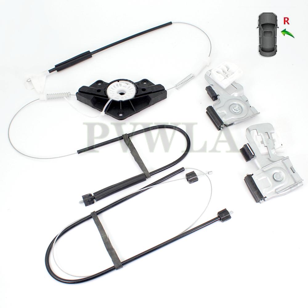 For Skoda Octavia A4 MK1 1997 1998 1999 2000 2001 2002 2003 2004 2005-2011 Electric Window Regulator Repair Kit Front Right Door