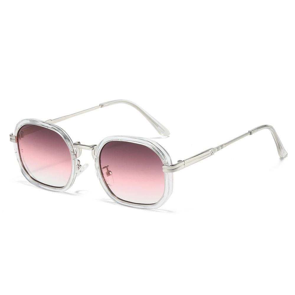 Vintage Square Sunglasses Women Metal Men Shades Fashion Eyewear Luxury Sun Glasses Brand Oculus Female  Uv400