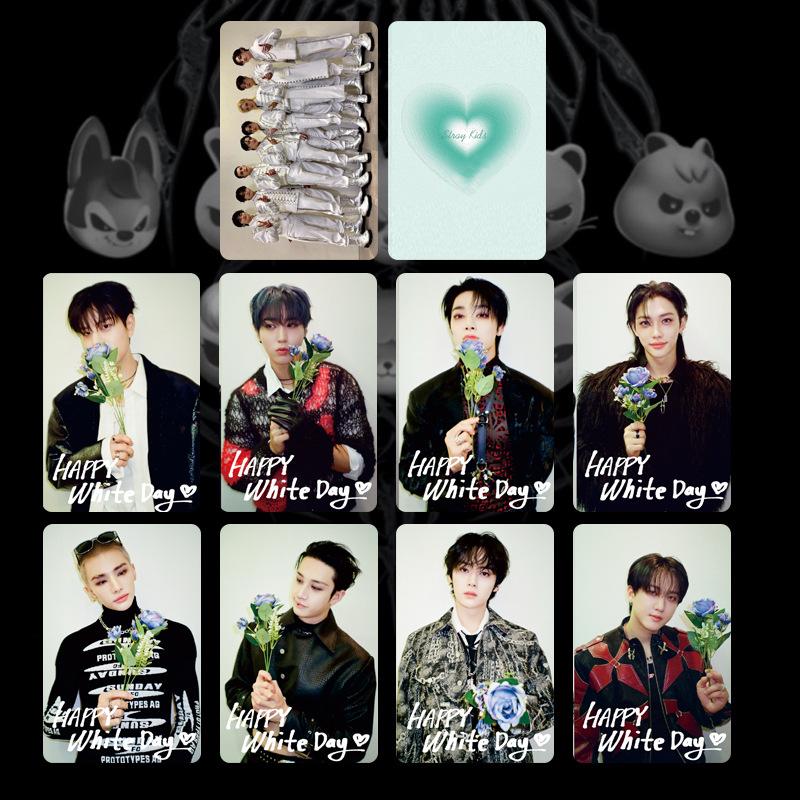 8Pcs Stray Kids Lomo Card Skzoo Peripheral Same Style Collection Card Star Card Peripheral Same Style Peripheral Gift