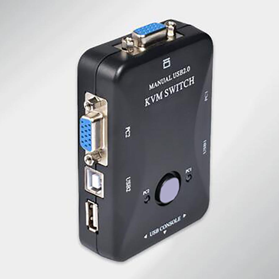 2 Port USB/PC2 KVM VGA Switch Keyboard mouse switch