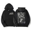 Rock Arctic Monkeys Hoodie Music Album Pattern Print Hoodie Unisex Hip Hop Casual Streetwear Fashion Sweatshirt Loose Cozy and Versatile