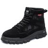 2025 Autumn New British Style Men's Martin Boots Versatile Tooling Boots Men's High-top Platform Trendy Men's Shoes