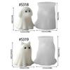 Reusable Silicone Specters Candle Mould for Halloweens Decorations With Pet Inspire Cats Dog Designs