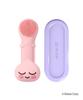 Kakao Silicone Vibrating Cleanser (Stand Included) + Portable Case Set, Facial Cleansing Brush, Deep Cleansing, Pore Care