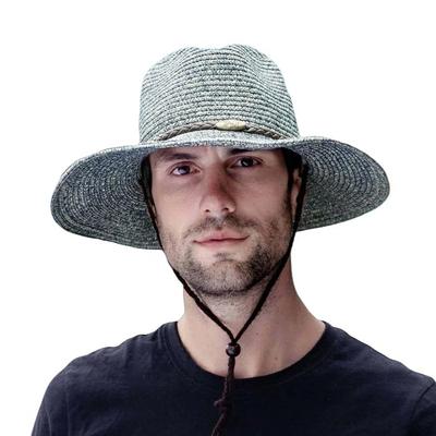 YAYUPLUS Stroh Breit UV Perfekt für Bauernhof Outdoor Sonnentag Sommer B Herrenhut, Krempe, Faltbar, Schutz, Arbeit, Strand, Reisen, Aktivitäten, Schutz,