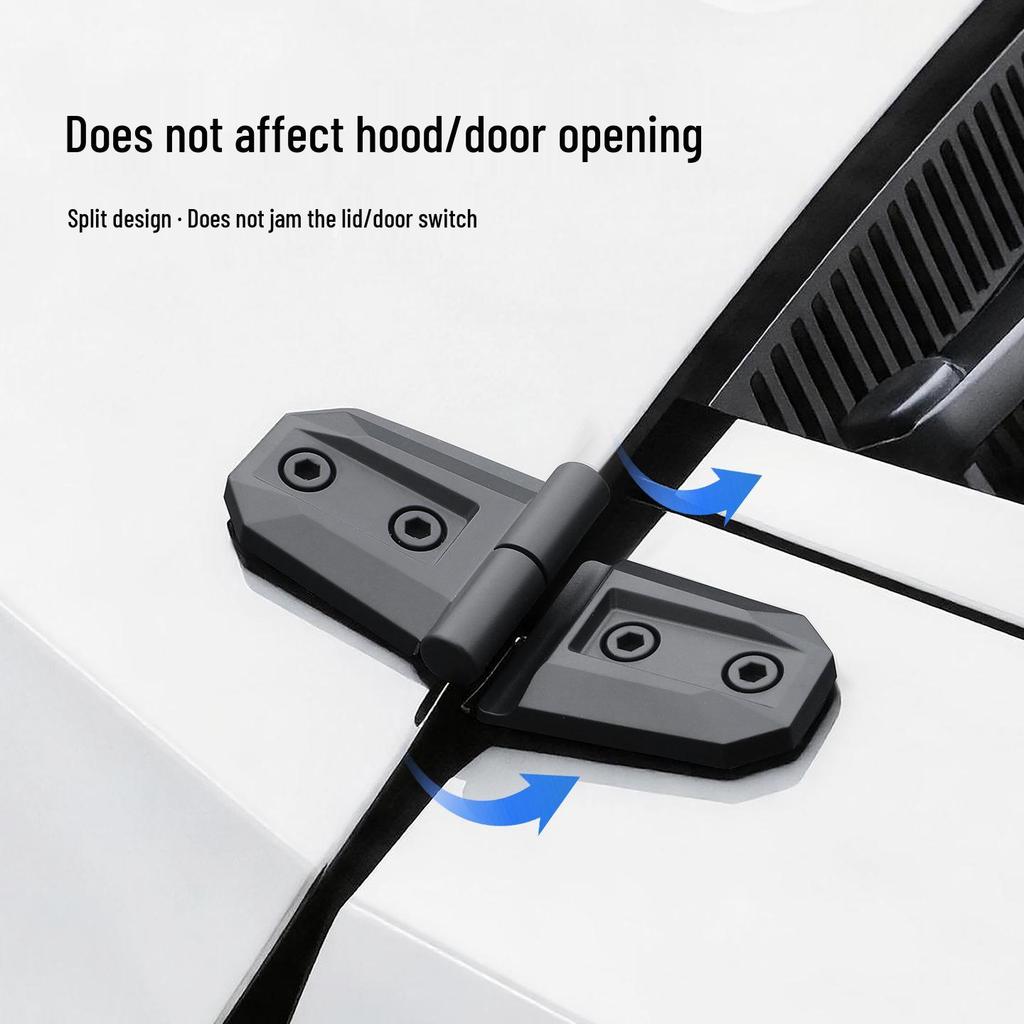 Off-road Car Decorative Stickers for Fender, Hood, Hinges, Door, and Tailgate Modifications