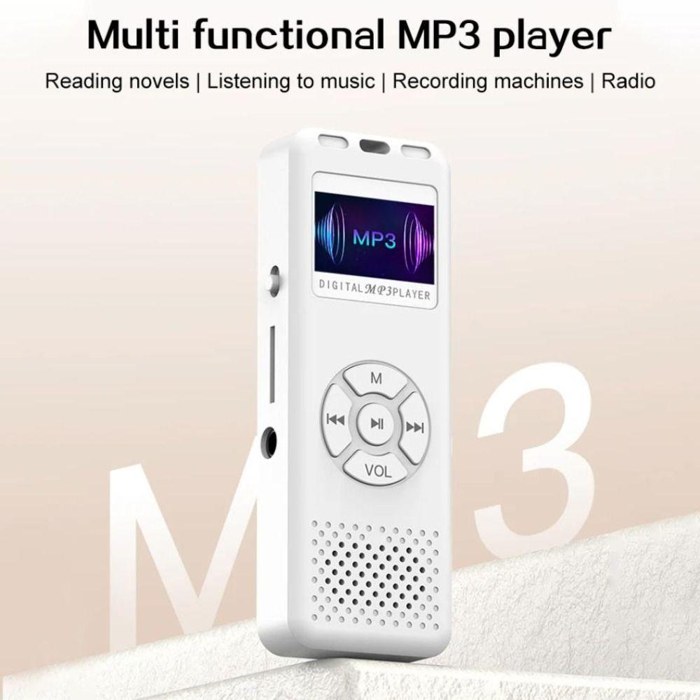 High Capacity MP3 Music Player Built-in Speaker Mini Music Player Student MP3 Children Gift