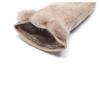 DakS Beige Mink Chain Decor Wool Smartphone Touch Women S gloveS Dcgv1f244i2