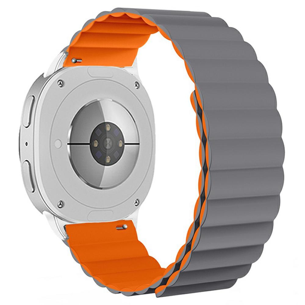 Silicone Strap for Samsung Galaxy Watch8 44mm/40mm/Watch8 Classic 46mm Magnetic Smart Watch Band