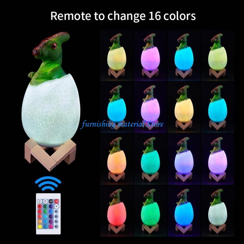 Y5GD Rechargeable Remote Control Bedside Night Lights for Kid Baby Christmas Birthday