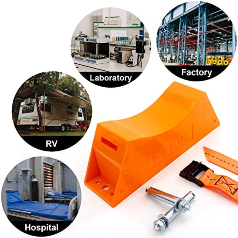 Durable ABS Gas Cylinder Bracket Heavy Duty Wall Mounted Bracket Propane Tank Holder  Motorhome