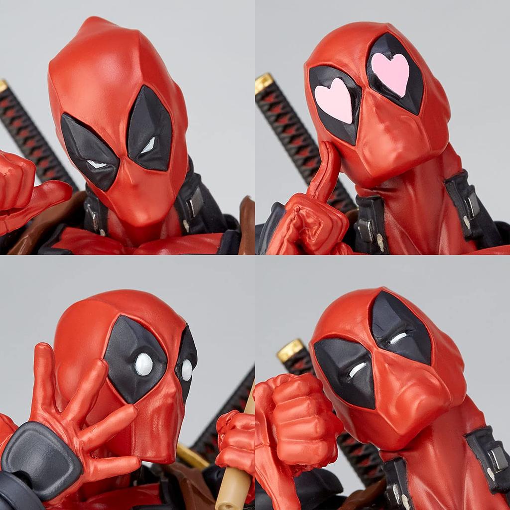 Amazing Yamaguchi Deadpool Approximately 170mm Made of ABS Articulated Ver.2.0, Tall, Plastic, Painted, Figure, Re-release, AY025-2