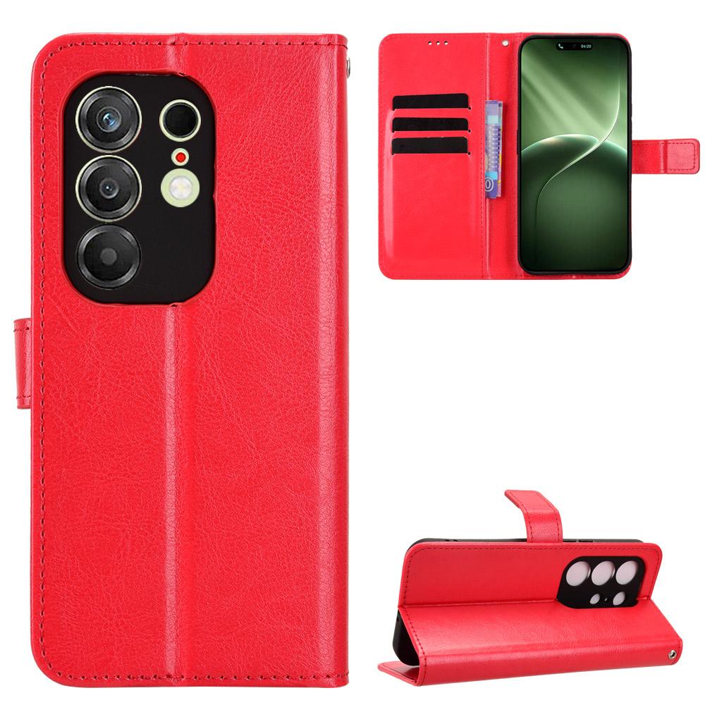 Flip Cover compatible for Tecno Camon 50 Pro PU Leather Phone Case Full-Body Protection with [RFID Blocking]