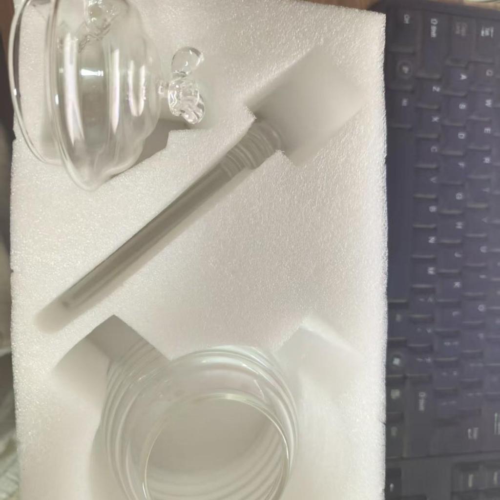 Kleines Biene Waben Glas mit Deckel und Rührstab, Kreatives Küchenzubehör