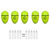Set of 5 Electronic Floats and 10 Batteries, Luminous Floater
