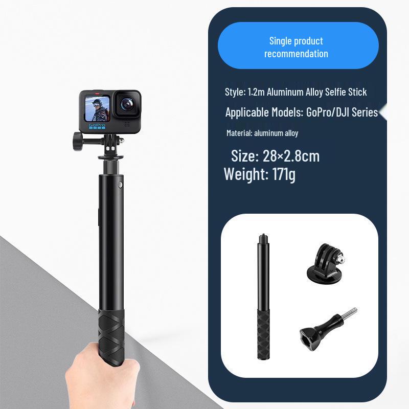 Universeller Selfie-Stick für GoPro, DJI Osmo, Insta360 Kameras