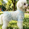 Cozy Dog Sunscreen Clothes Ruffle Trim Puppy Mesh Skirt Sun Protection Clothes  Small Medium Dogs
