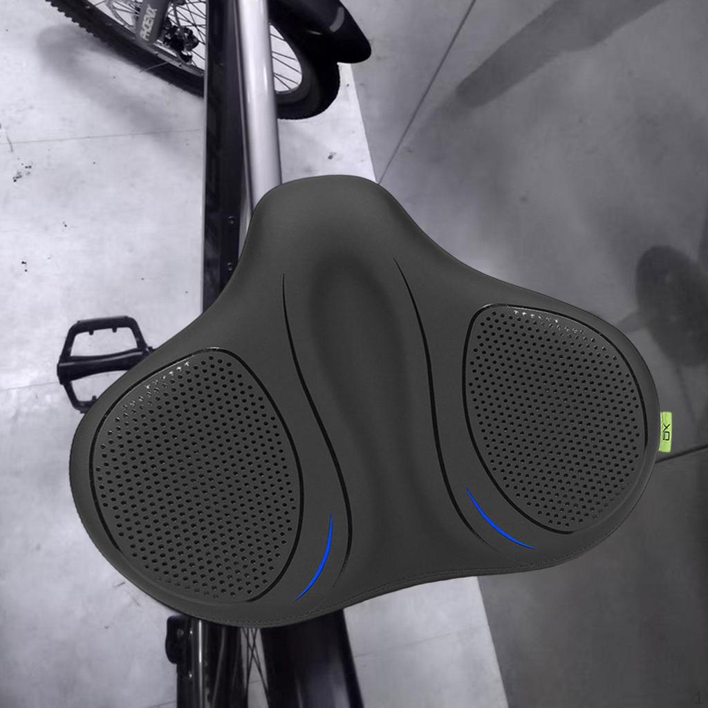 Poduszka na siodełko rowerowe Siodło rowerowe Wygodne Amortyzujące Szerokie Antypoślizgowe Wymienne Solidne dla Mężczyzn Kobiet