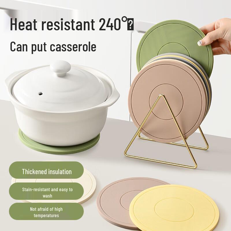 Lijia Silicone Heat-Resistant Table Mat & Pot Holder