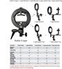 Godox mount with adjustable with Bowens mount for S-type bracket/bracket angle/holder strobes/flashes/softboxes/beauty dishes/umbrellas [Used]