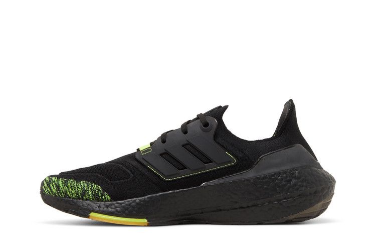 adidas UltraBoost 22 'Black Solar Yellow'