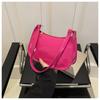 Retro Solid Color PU Leather Shoulder Underarm Bag Women's Fashion Handbags Casual Purses and Handbag Ladies Hand Bags for Daily