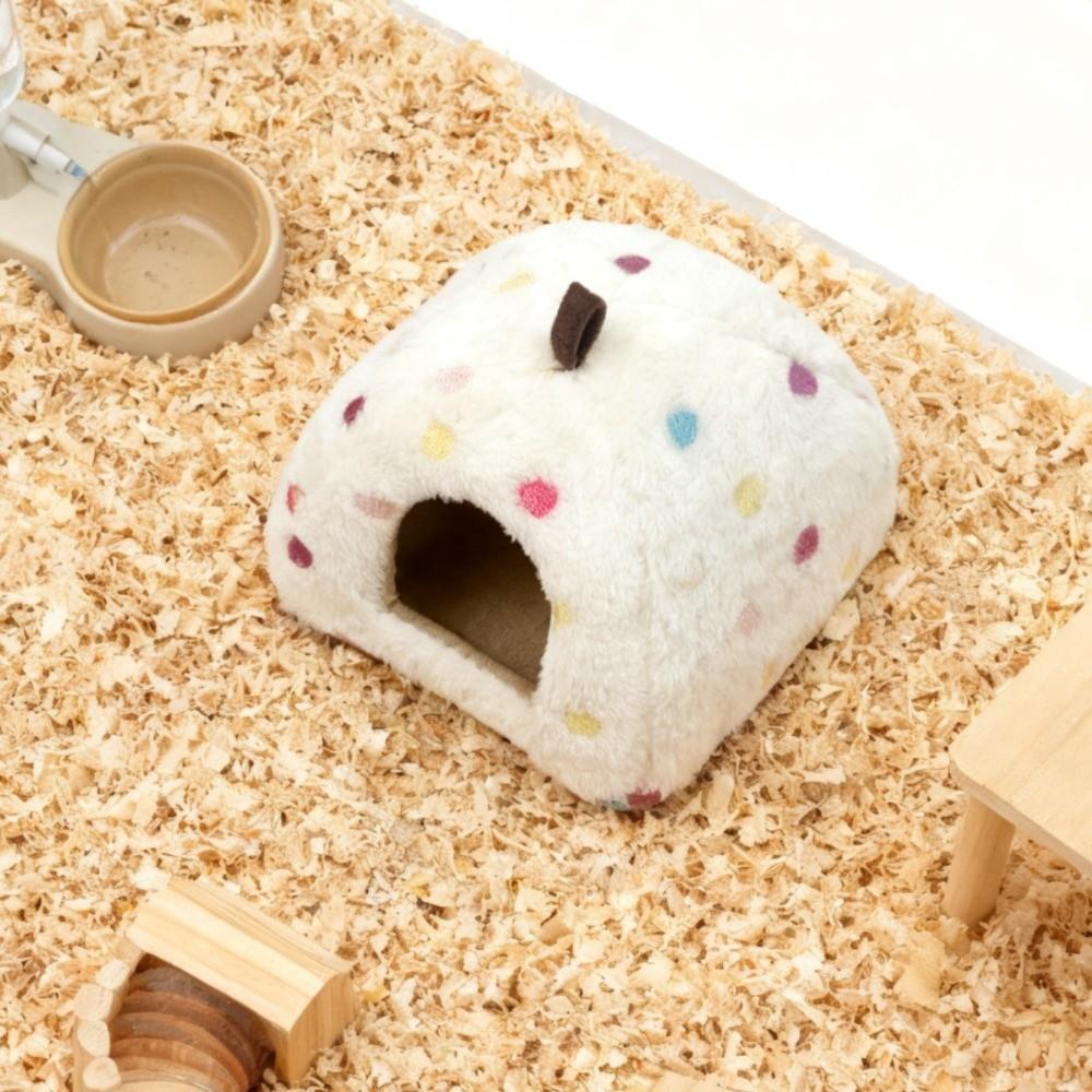 Washable Guinea Pig Hideout Plush Hideaway House New Pet Winter Nest Cage Accessories