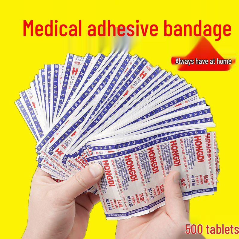 Thin Breathable Cotton Band-Aid: Self-Adhesive Hemostatic Wound and Blister Patch