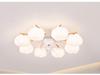 2025 Modern Minimalist Head-Shaking Fan Light for Living Room