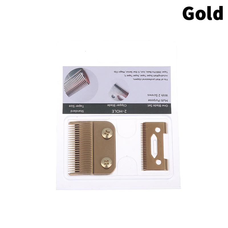 Professional Replacement 2-Hole Clipper Blade Compatible With Cordless Magic Clip 808 Hair Clippers