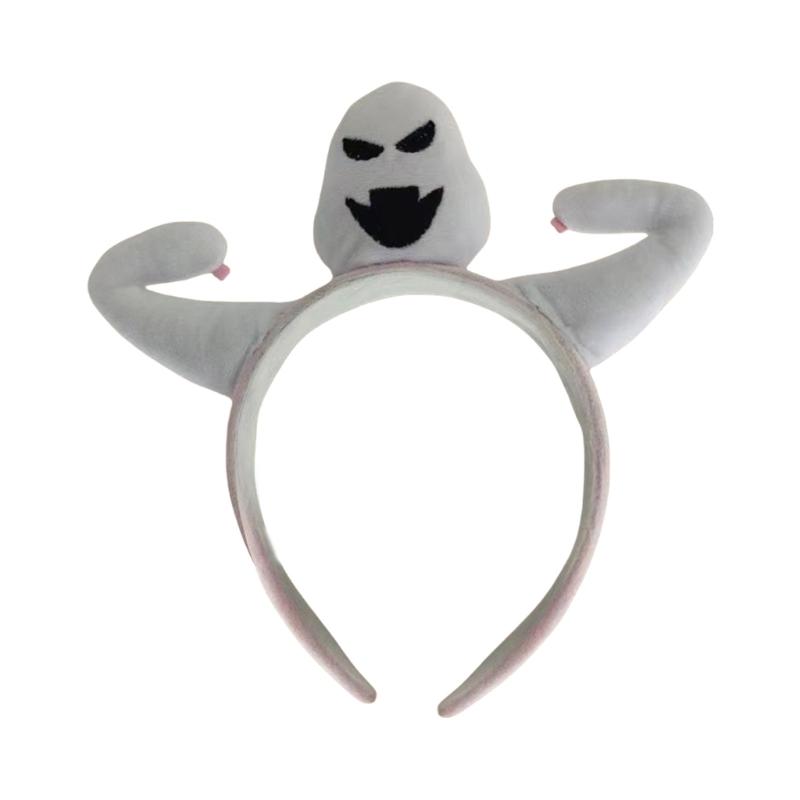 

Макияж Вечеринка Костюм Забавный Спектр Ободок для волос с челкой Зажим Головной убор Зажим для челки Креативный ободок для макияжа