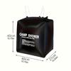 Solar Shower Bag 40L Durable PVC Portable Camping Shower Bag - Ideal for Outdoor Bathing and Handwashing during Hiking and Mountaineering