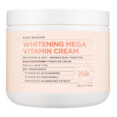 A0401 NatureKind Wybielający Krem Mega Witaminowy – Duży Rozmiar 500 g