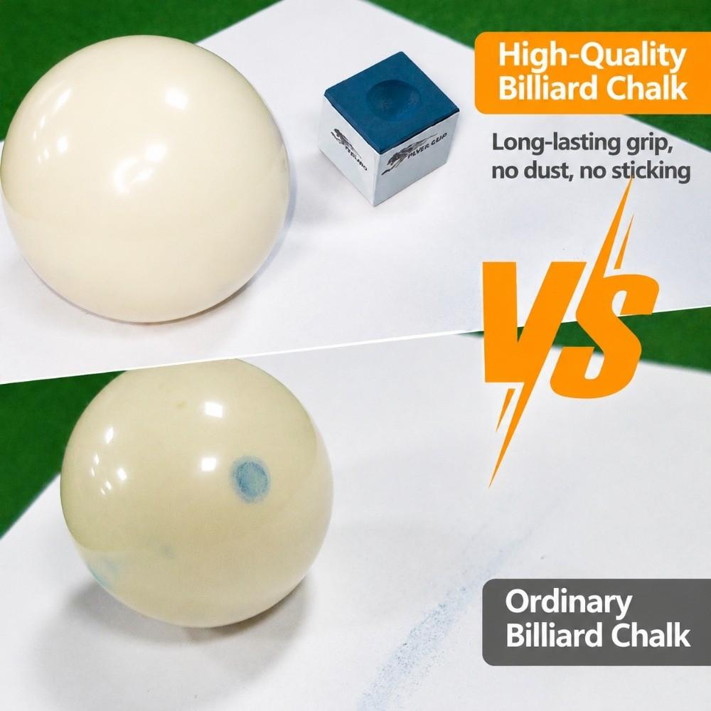 Epoxy Resin Snooker Oil Pool Chalk Non-slip Billiard Pool Chalk Billiard Accessories