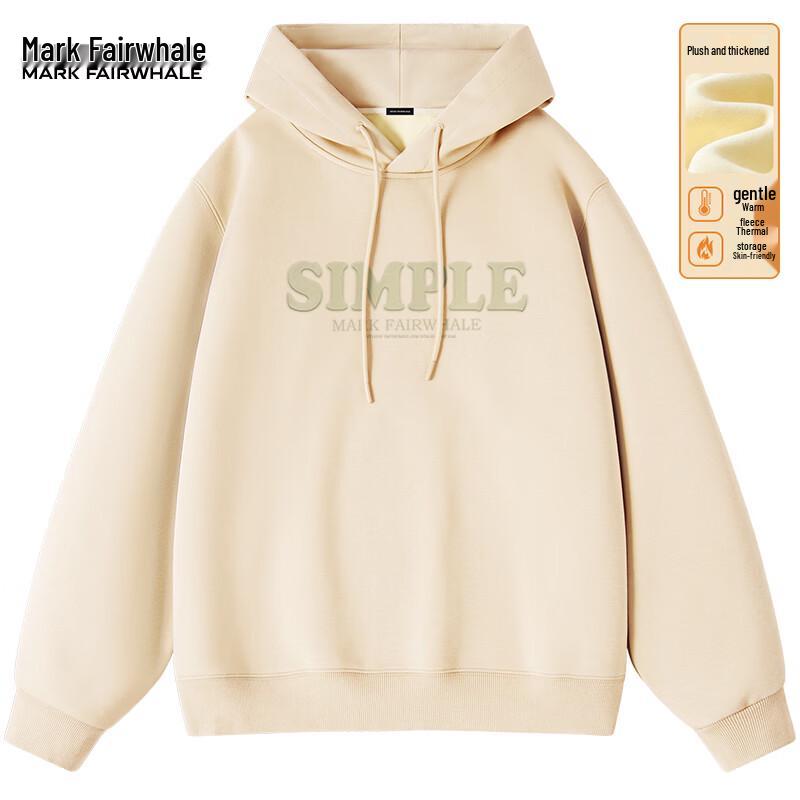 

Mark Fairwhale Men s American Style Heavyweight Hooded Sweatshirt L