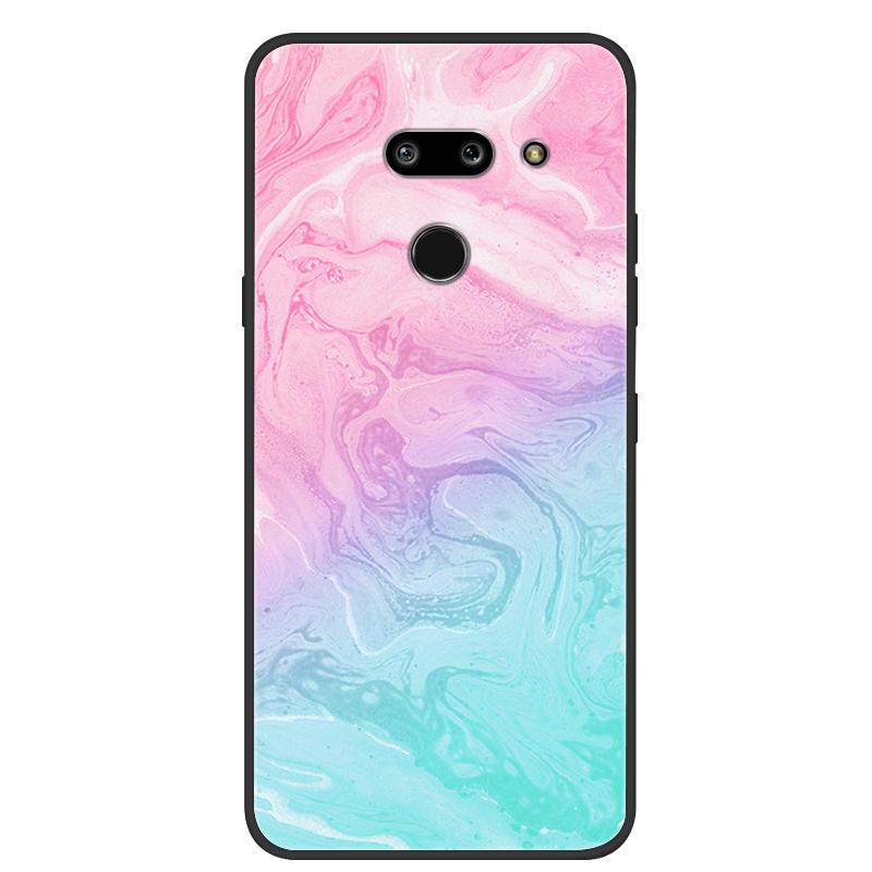 Para LG G8 ThinQ Funda Suave Silicona TPU Funda para Teléfono para LG G8 ThinQ Cubierta Trasera G8thinQ G 8 Protectora Bumper Fundas Shells