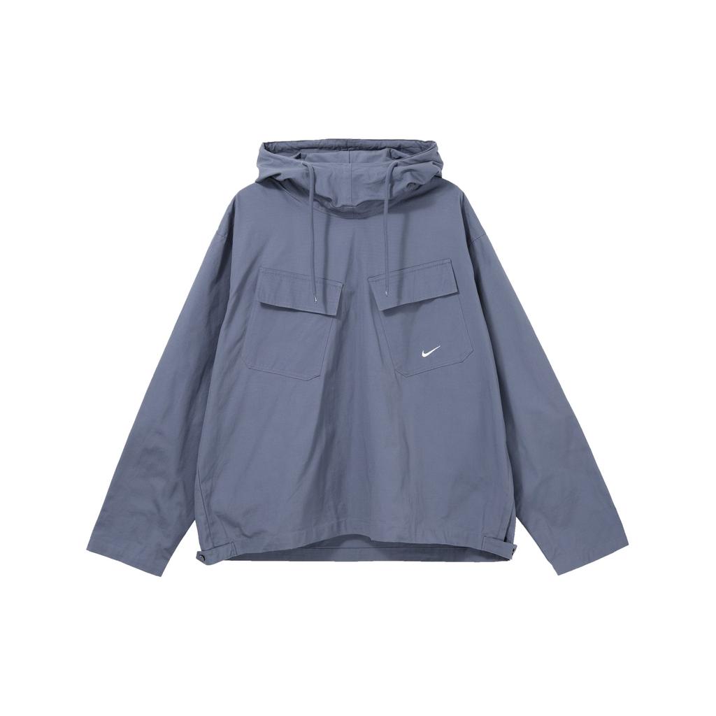 Nike Sweatshirts Men's Fen Blue Hooded Moderate Regular DX0718-491