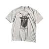 [USED] 7TSM2NEXT LEVEL Sheep Print T-Shirt, Gray, Used