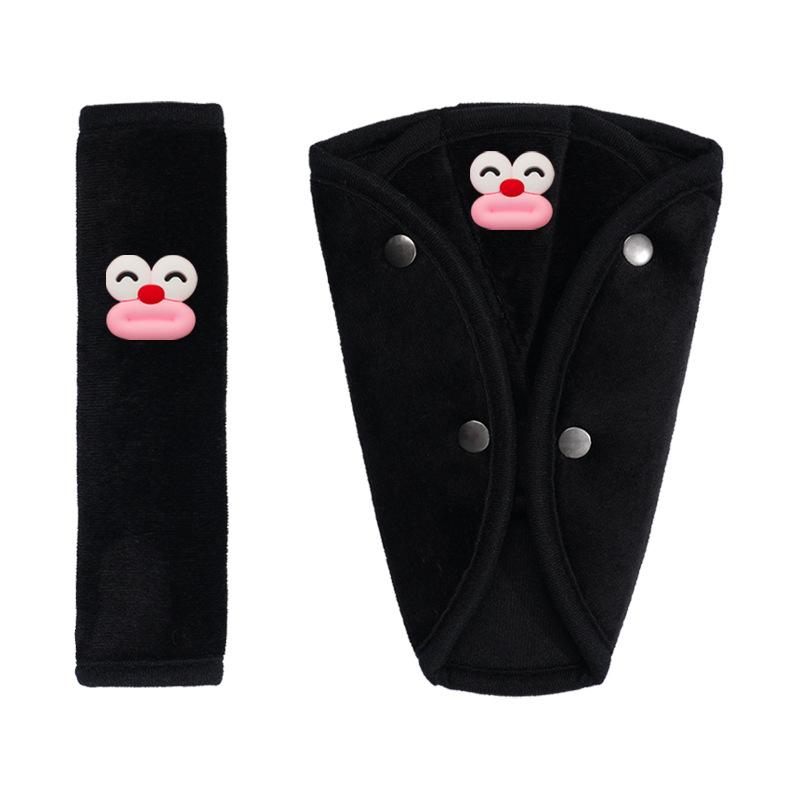 Car Seat Belt Shoulder Cover Children's Plush Comfort Car Shoulder Pad Car Anti-strangle Seat Belt Cover