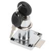 3Pcs Set Desk Drawer Lock with Keys Office Cabinet Wardrobe Door Lock Hardware Accessory