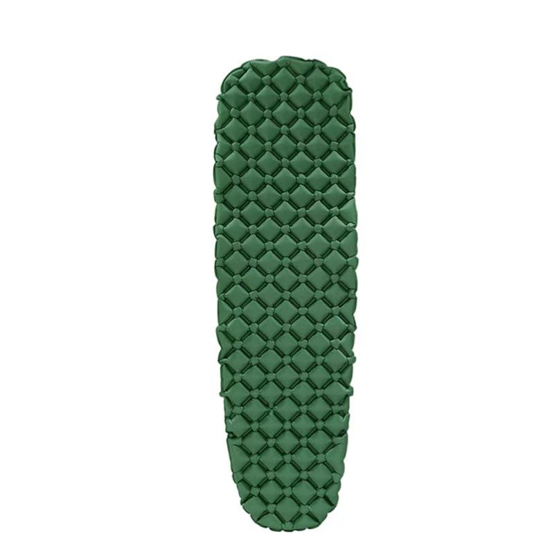 Ultra-light Moisture-proof Inflatable Camping Mattress - Single Person TPU Mummy Sleeping Pad 190x58x5 cm