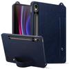 Étui en cuir pour tablette Samsung Tab S10FE/S9FE/S9 SM-X520 X510 dragonne support coque de protection