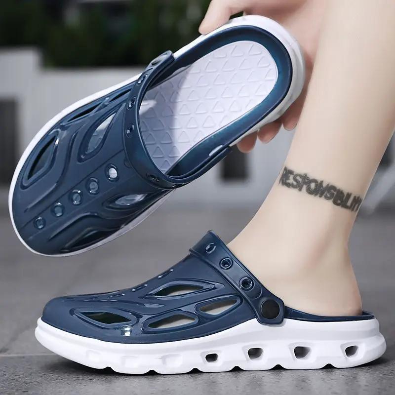 Fashion Beach Man Sandals Hole Soft Luxury H Outdoor Breathable Comfortable New Summer Low Price Eva Original Arrival Buy Shoes for Men