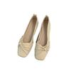 French Temperament Pearl Evening Breeze Gentle Single Shoes Women 2025 Spring New Mary Jane with Skirt Maternity Shoes Women