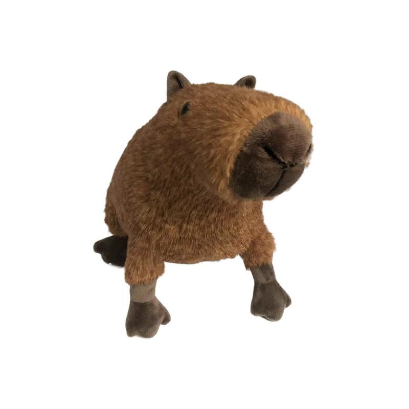 Милая плюшевая игрушка-кукла в мультяшном стиле, олень, подарок, оптовая продажа, 27 см, коричневый