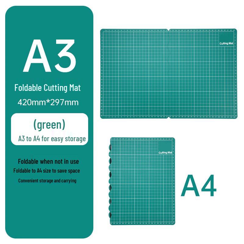 A3 3mm Extra Thick Cutting Mat: Handmade, Durable Pad for Paper Cutting & Writing