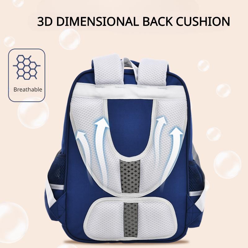 Primary School Student Backpack for Boys and Girls Trendy England Style School Bags Large Capacity Spinal Protection Book Bag Grade 1-3 To 6